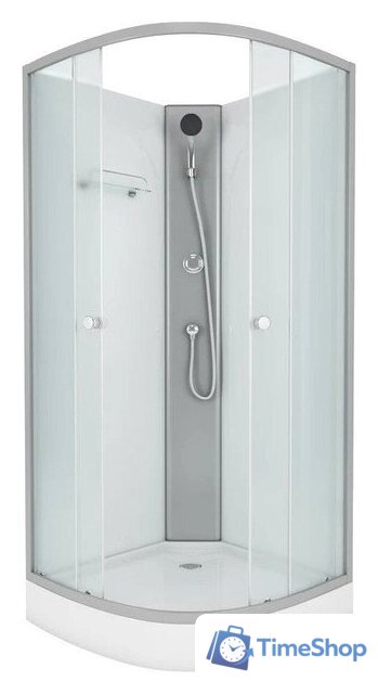 Душевая кабина Niagara Eco E90/13/MT/BK 90x90x200 - Изображение №1 — Интернет-магазин Time-Shop