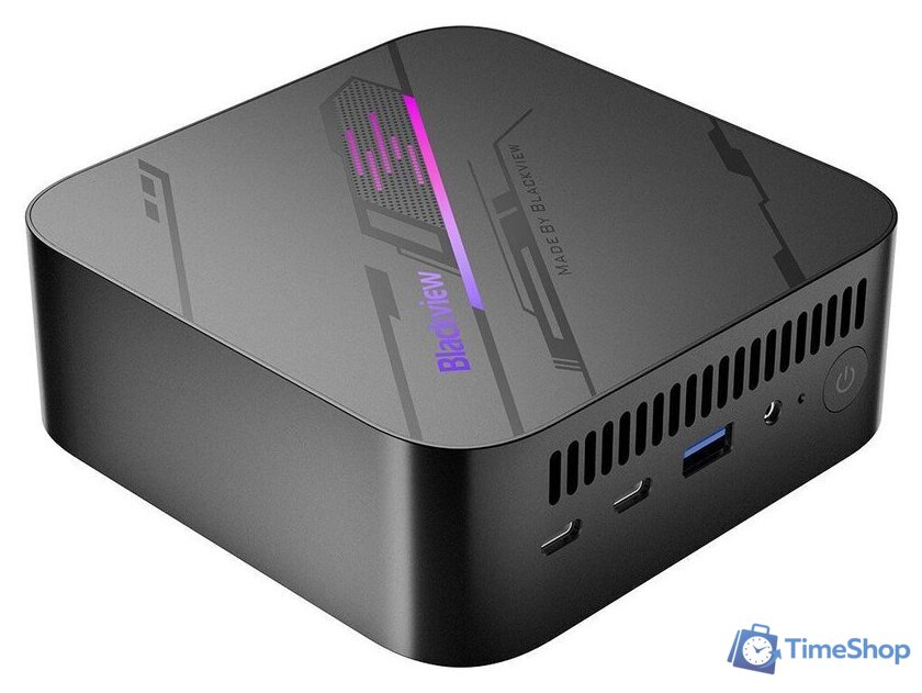 Компактный компьютер Blackview MP100 Ryzen 5 7430U 16GB+512GB (темно-серый) BVMP100-R5-7430U-16-512 - Изображение №2 — Интернет-магазин Time-Shop