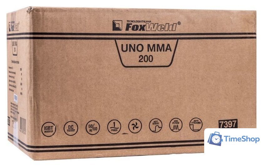 Сварочный инвертор FoxWeld UNO MMA 200 7397 - Изображение №9 — Интернет-магазин Time-Shop