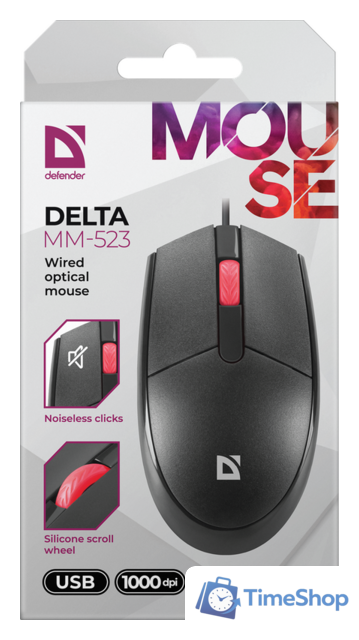 Мышь Defender Delta MM-523 - Изображение №5 — Интернет-магазин Time-Shop