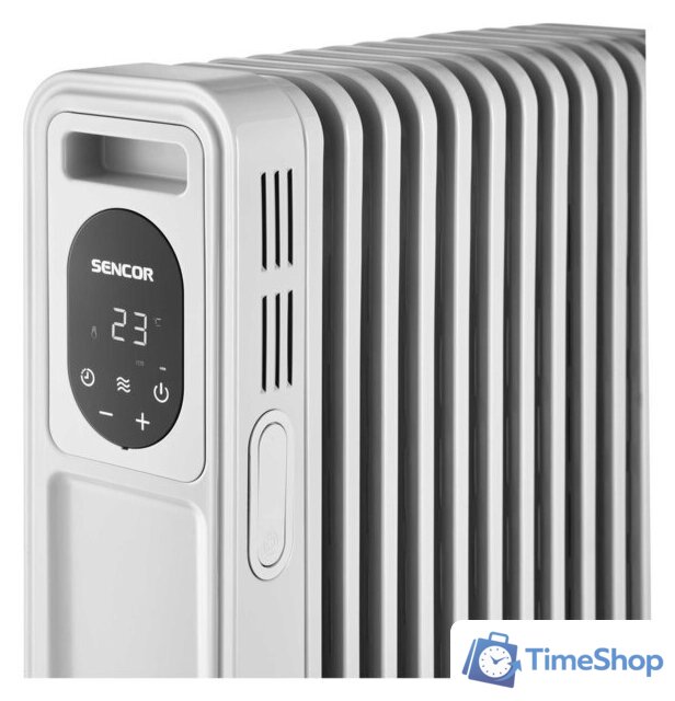 Масляный радиатор Sencor SOH 6211WH - Изображение №3 — Интернет-магазин Time-Shop