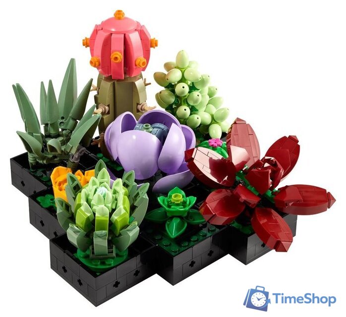 Конструктор LEGO Creator Expert 10309 Суккуленты - Изображение №10 — Интернет-магазин Time-Shop