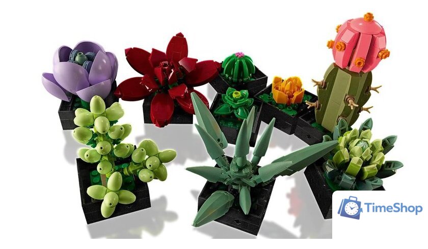 Конструктор LEGO Creator Expert 10309 Суккуленты - Изображение №6 — Интернет-магазин Time-Shop