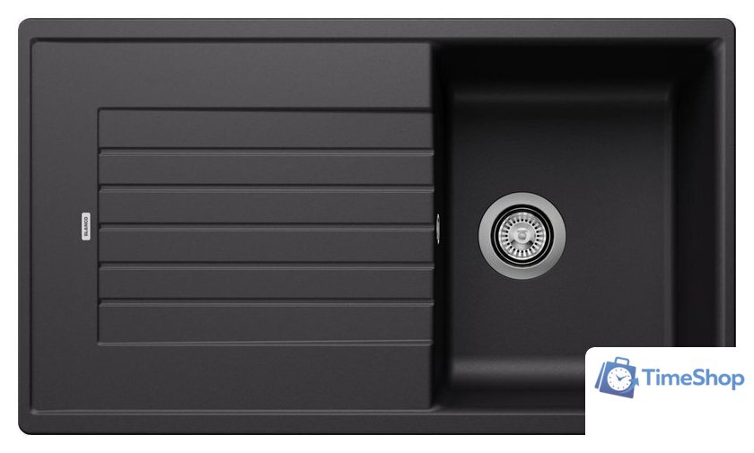 Кухонная мойка Blanco Zia 45 SL 526011 (черный) - Изображение №1 — Интернет-магазин Time-Shop
