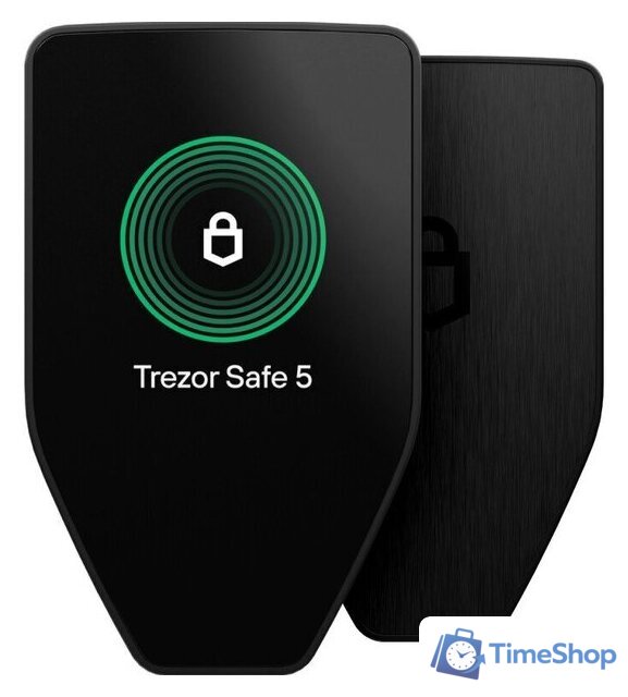 Аппаратный криптокошелек Trezor Safe 5 (черный) - Изображение №1 — Интернет-магазин Time-Shop