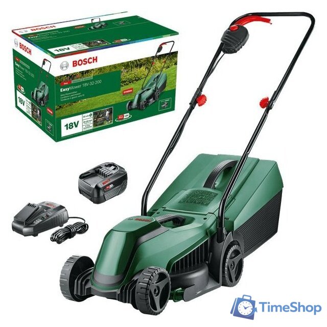 Газонокосилка Bosch Easy Mower 18V-32-200 06008B9D00 (с 1-м АКБ) - Изображение №1 — Интернет-магазин Time-Shop