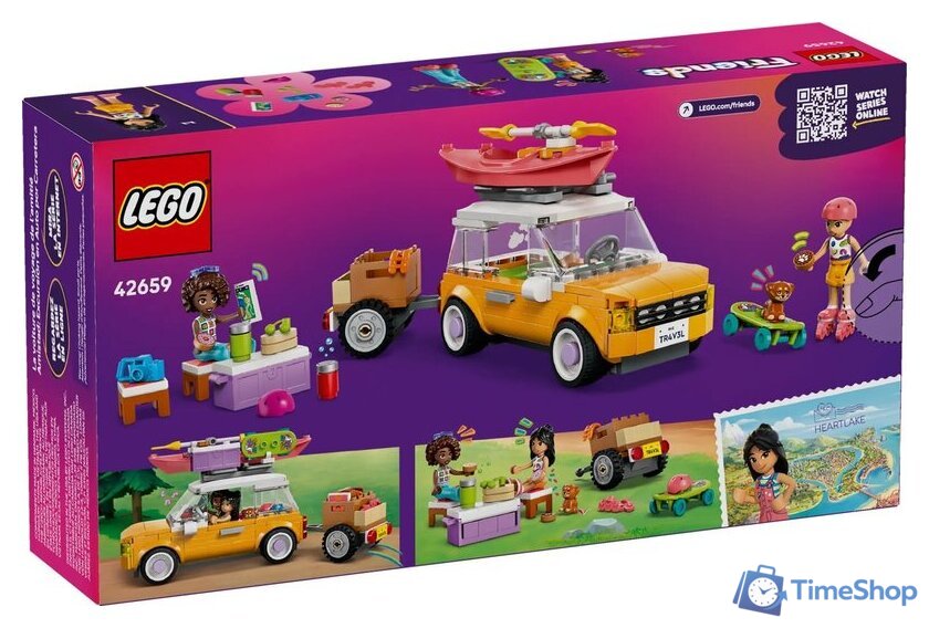 Конструктор LEGO Friends Автомобиль для путешествий с друзьями 42659 - Изображение №7 — Интернет-магазин Time-Shop