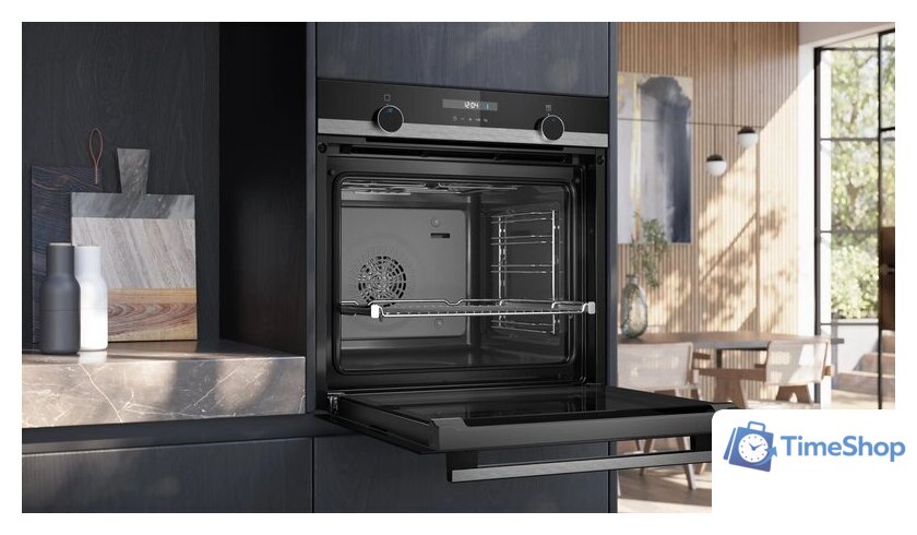 Электрический духовой шкаф Siemens iQ500 HB537GES3 - Изображение №3 — Интернет-магазин Time-Shop