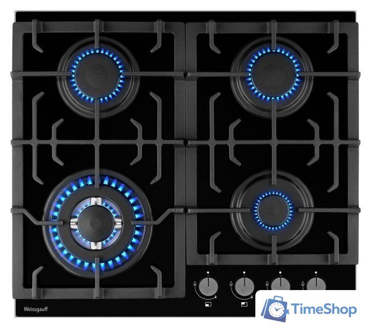 Варочная панель Weissgauff HGG 641 BGSV - Изображение №1 — Интернет-магазин Time-Shop