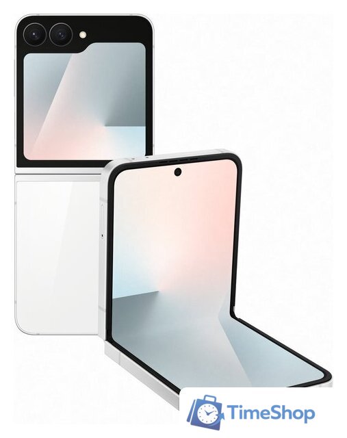 Телефон Samsung Galaxy Z Flip7 FE SM-F761B 8GB/256GB (белый) - Изображение №1 — Интернет-магазин Time-Shop