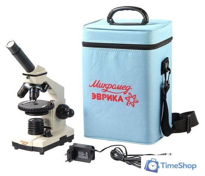 Детский микроскоп Микромед Эврика 40х-1280х в кейсе 22831 - Изображение №3 — Интернет-магазин Time-Shop