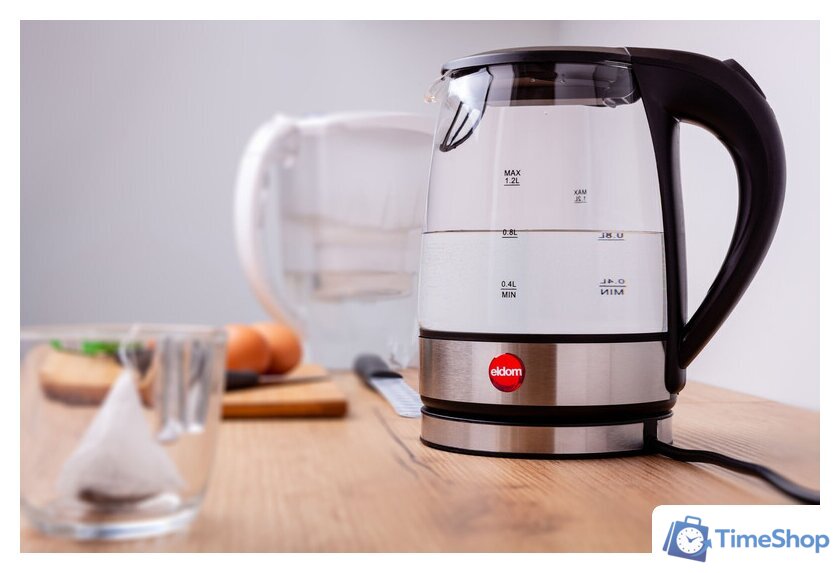 Электрический чайник Eldom C410 - Изображение №6 — Интернет-магазин Time-Shop