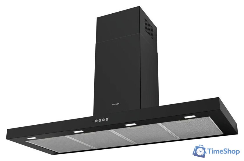 Кухонная вытяжка Faber Stilo Comfort BK MATT A120 325.0618.787 - Изображение №1 — Интернет-магазин Time-Shop