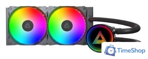 Система жидкостного охлаждения для процессора Montech LightFlow ARGB 240 (черный) - Изображение №1 — Интернет-магазин Time-Shop