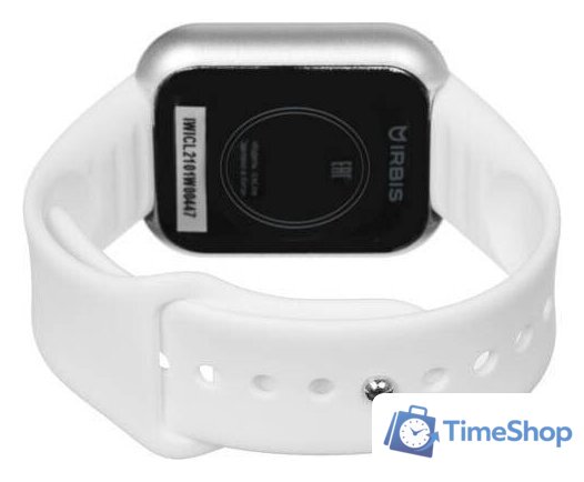 Умные часы IRBIS IceLine (серебристый/белый) - Изображение №6 — Интернет-магазин Time-Shop