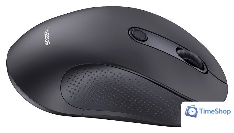 Мышь Baseus F02 Ergonomic Wireless Mouse (черный, без батарейки в комплекте) - Изображение №2 — Интернет-магазин Time-Shop