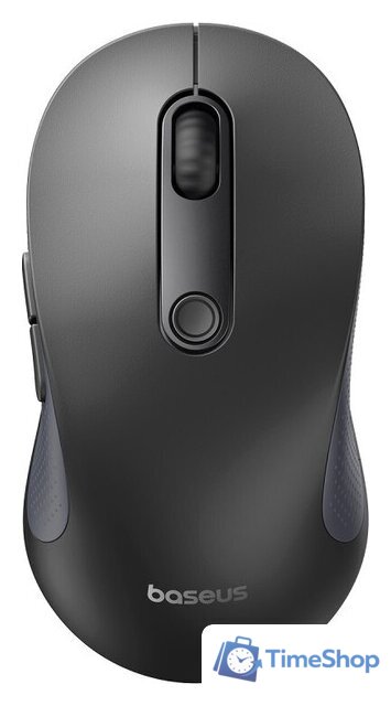 Мышь Baseus F02 Ergonomic Wireless Mouse (черный, без батарейки в комплекте) - Изображение №1 — Интернет-магазин Time-Shop
