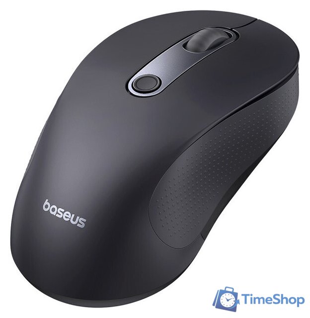 Мышь Baseus F02 Ergonomic Wireless Mouse (черный, без батарейки в комплекте) - Изображение №6 — Интернет-магазин Time-Shop