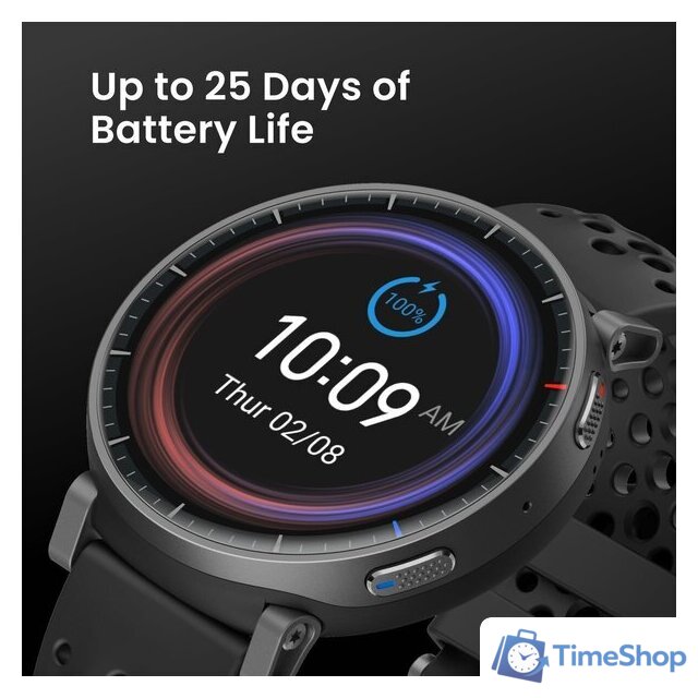 Умные часы Amazfit Active Max (черный) - Изображение №4 — Интернет-магазин Time-Shop