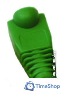 Колпачок RJ-45 Lanmaster TWT-BO-6.0-GN/100 (зеленый, 100 шт) - Изображение №1 — Интернет-магазин Time-Shop