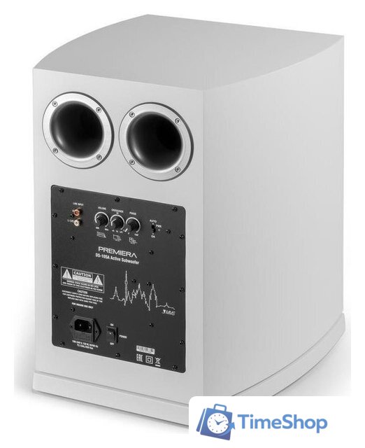 Проводной сабвуфер Premiera DS-10SA (белый) - Изображение №3 — Интернет-магазин Time-Shop