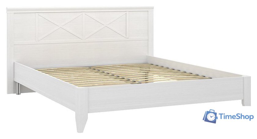 Кровать Ангстрем Кантри спальня КА-800.26 исп.22 (блан-шене) - Изображение №3 — Интернет-магазин Time-Shop