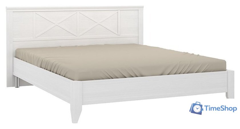Кровать Ангстрем Кантри спальня КА-800.26 исп.22 (блан-шене) - Изображение №2 — Интернет-магазин Time-Shop