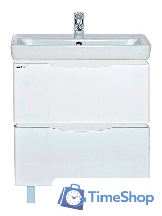  Misty Венера - 80 Тумба с 2 ящ. белая - П-Внр01080-012Я - Изображение №1 — Интернет-магазин Time-Shop