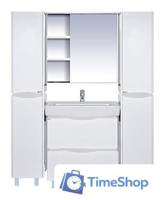  Misty Венера - 80 Тумба с 2 ящ. белая - П-Внр01080-012Я - Изображение №3 — Интернет-магазин Time-Shop