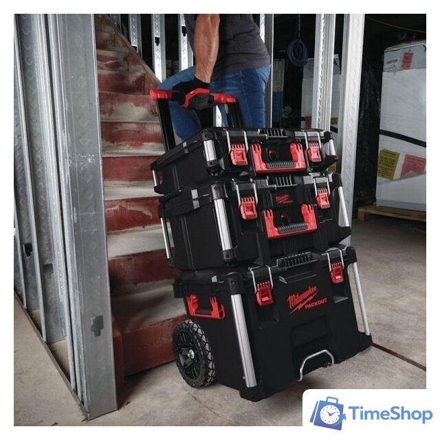Тележка Milwaukee PackOut Rolling Trolley Toolbox - Изображение №7 — Интернет-магазин Time-Shop