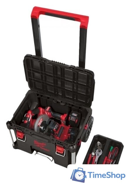 Тележка Milwaukee PackOut Rolling Trolley Toolbox - Изображение №4 — Интернет-магазин Time-Shop