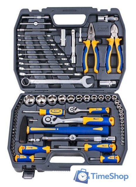 Универсальный набор инструментов KRAFTOOL 700677 (73 предмета) - Изображение №2 — Интернет-магазин Time-Shop