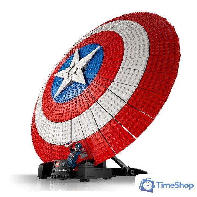 Конструктор LEGO Super Heroes Marvel 76262 Щит Капитана Америки - Изображение №3 — Интернет-магазин Time-Shop