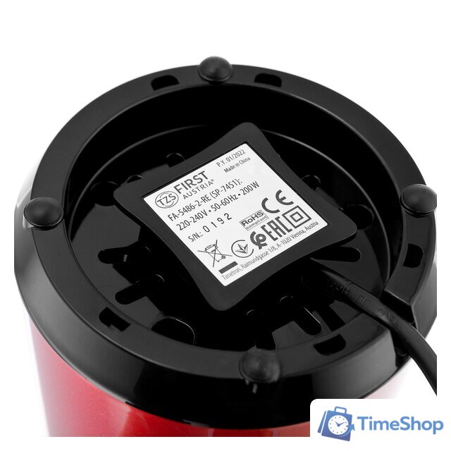 Электрическая кофемолка First FA-5486-2-RE - Изображение №5 — Интернет-магазин Time-Shop