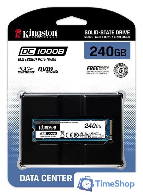 SSD Kingston DC1000B 240GB SEDC1000BM8/240G - Изображение №3 — Интернет-магазин Time-Shop