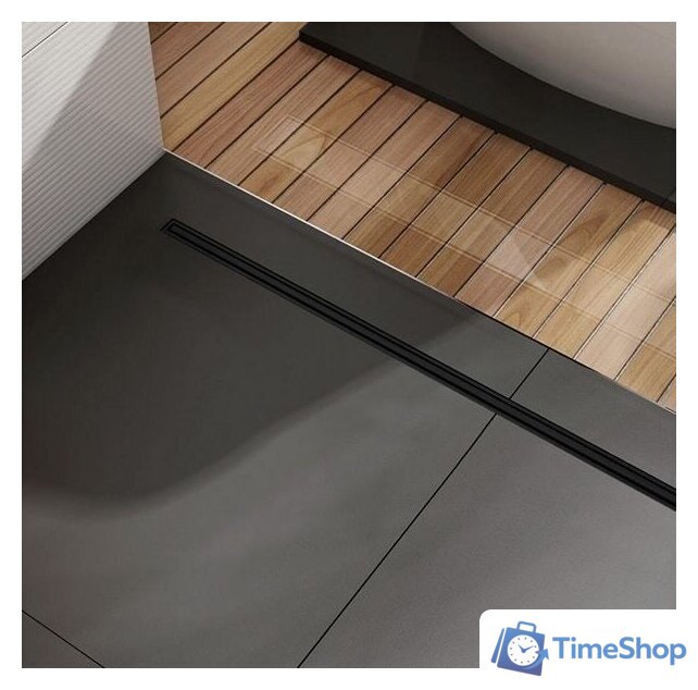 Трап/канал Calani Eco360 Slim 80 Black CAL-G0027 - Изображение №8 — Интернет-магазин Time-Shop