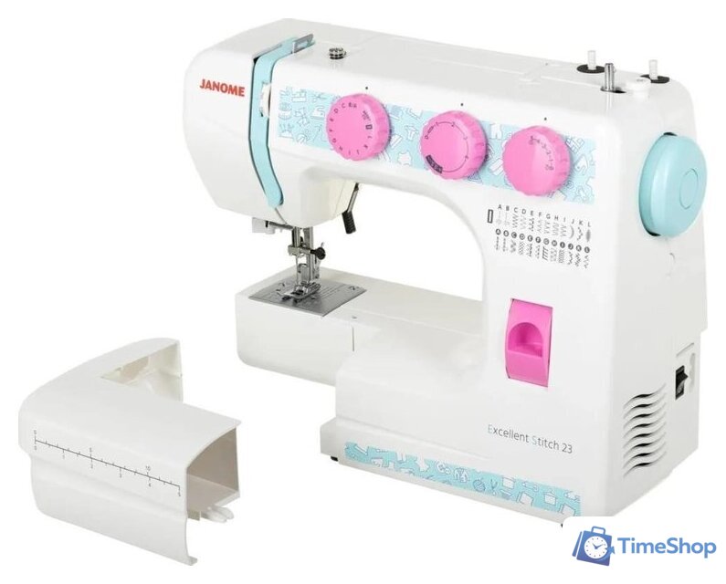Электромеханическая швейная машина Janome Excellent Stitch 23 - Изображение №3 — Интернет-магазин Time-Shop