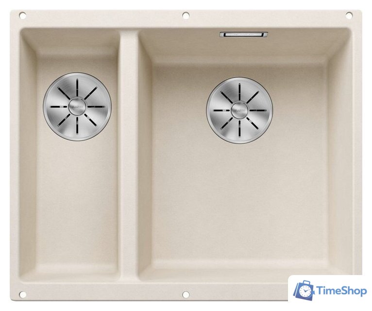 Кухонная мойка Blanco Subline 340/160-U 527163 (правая, мягкий белый) - Изображение №1 — Интернет-магазин Time-Shop