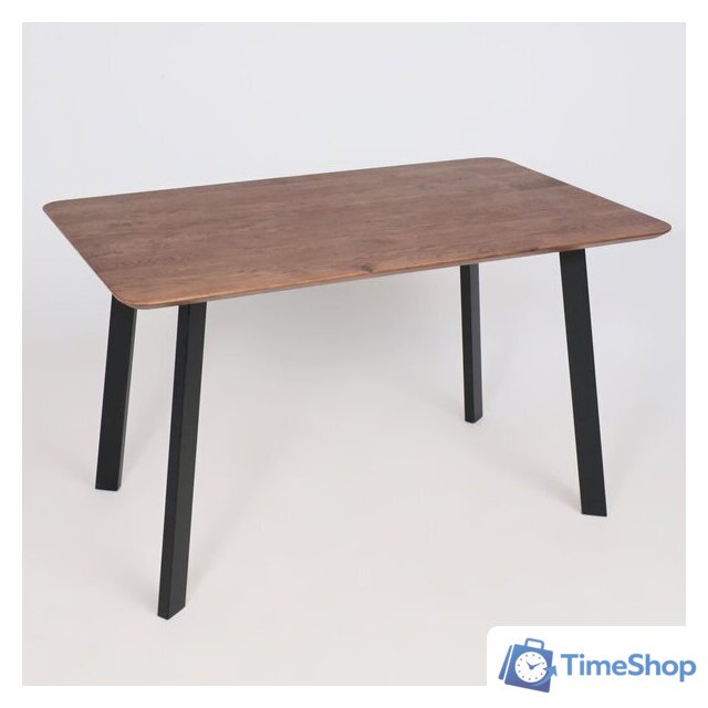 Кухонный стол ОКА Майон 120x80x74 (дуб мореный/черный) - Изображение №11 — Интернет-магазин Time-Shop