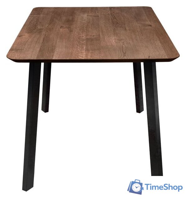 Кухонный стол ОКА Майон 120x80x74 (дуб мореный/черный) - Изображение №15 — Интернет-магазин Time-Shop