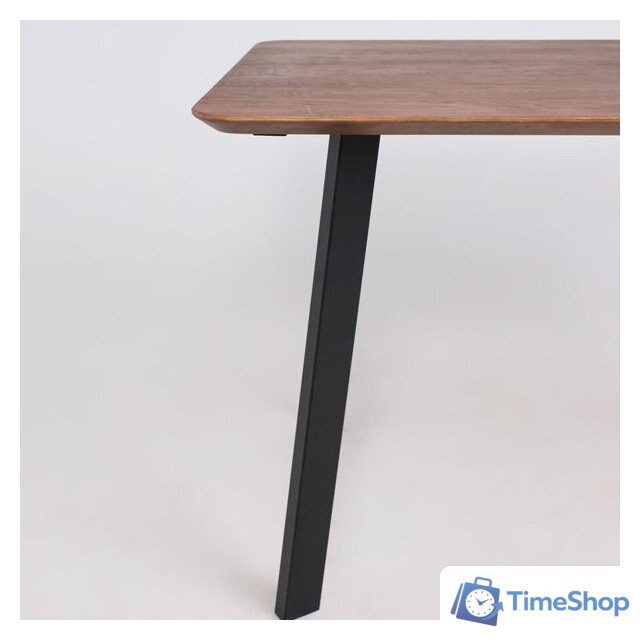 Кухонный стол ОКА Майон 120x80x74 (дуб мореный/черный) - Изображение №14 — Интернет-магазин Time-Shop