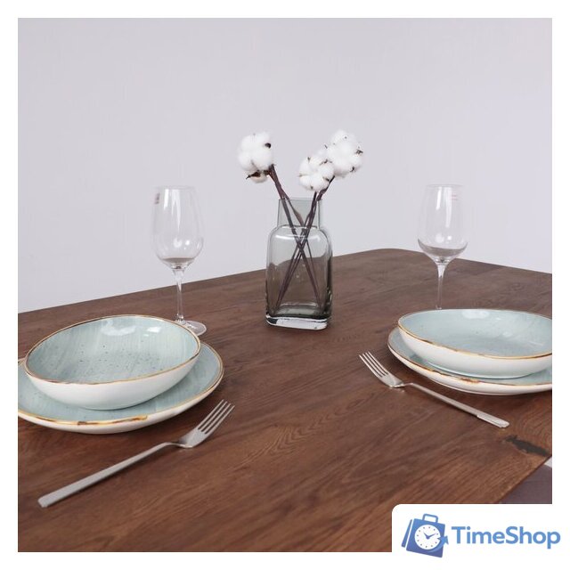 Кухонный стол ОКА Майон 120x80x74 (дуб мореный/черный) - Изображение №10 — Интернет-магазин Time-Shop