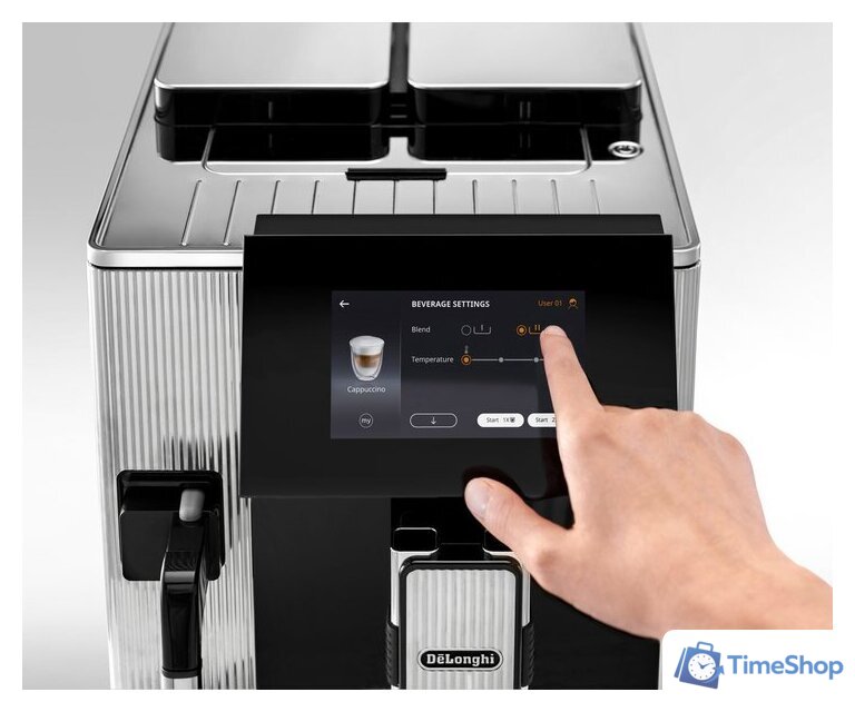 Кофемашина DeLonghi Maestosa EPAM 960.75.GLM - Изображение №4 — Интернет-магазин Time-Shop