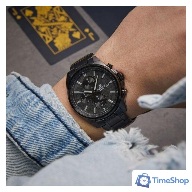 Наручные часы Casio Edifice EFV-610DC-1A - Изображение №2 — Интернет-магазин Time-Shop