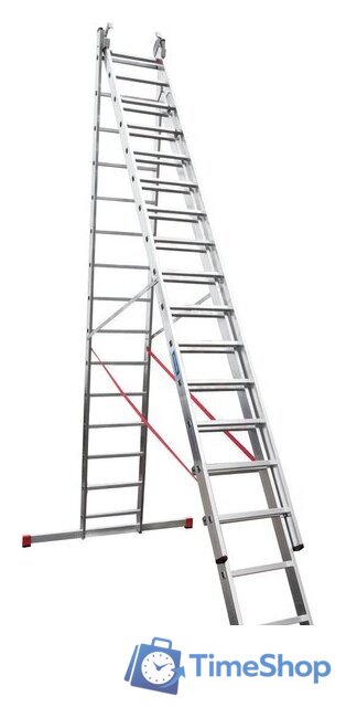Лестница-стремянка Новая высота NV 523 трёхсекционная индустриальная 3x15 ступеней - Изображение №5 — Интернет-магазин Time-Shop