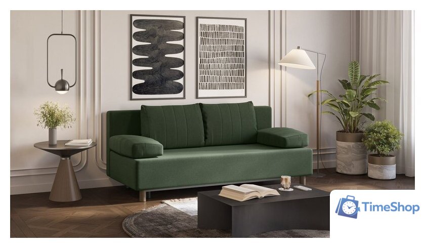 Диван Mio Tesoro Саари SB3 (Malmo 37 Dark Green) - Изображение №5 — Интернет-магазин Time-Shop