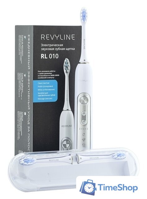 Электрическая зубная щетка Revyline RL 010 (белый) - Изображение №4 — Интернет-магазин Time-Shop