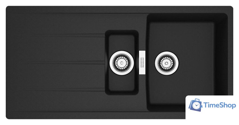 Кухонная мойка Franke Centro CNG 651-100 114.0710.223 (матовый черный) - Изображение №1 — Интернет-магазин Time-Shop