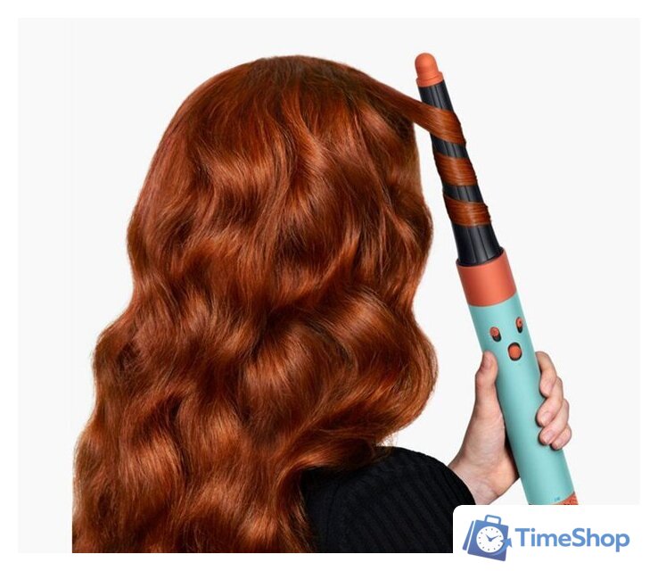 Фен-стайлер Dyson Airwrap Complete Long HS08 i.d. (евровилка, керамическая патина/топаз) - Изображение №4 — Интернет-магазин Time-Shop