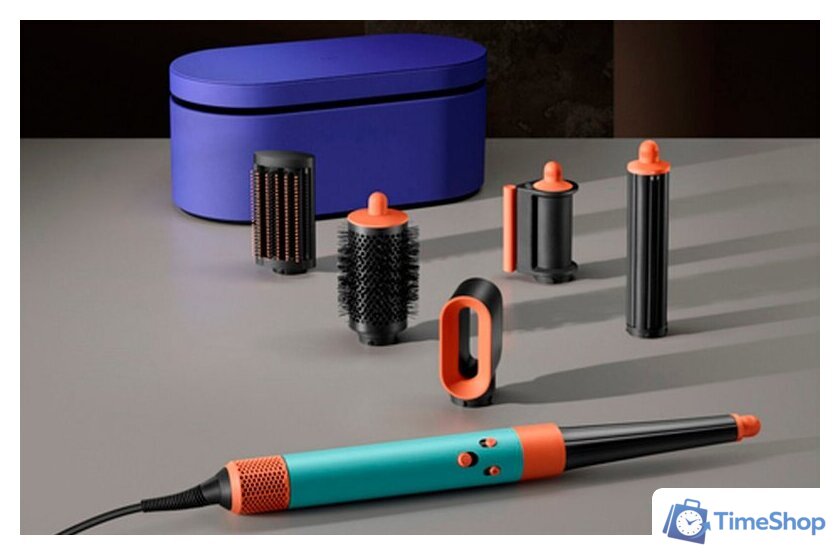 Фен-стайлер Dyson Airwrap Complete Long HS08 i.d. (евровилка, керамическая патина/топаз) - Изображение №9 — Интернет-магазин Time-Shop